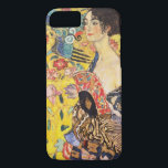 Gustav Klimt Lady With Fan iPhone 8/7 Case<br><div class="desc">Gustav Klimt Lady With Fan Phone Case</div>