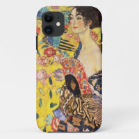 Gustav Klimt Lady With Fan