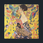 Gustav Klimt Lady With Fan Magnet<br><div class="desc">Gustav Klimt Lady With Fan Magnet</div>