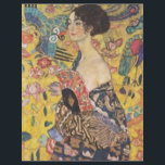 Gustav Klimt - Lady With Fan Painting<br><div class="desc">Gustav Klimt - Lady With Fan Painting.
Classic artwork from one of the worlds most famous painters</div>