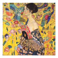 Gustav Klimt - Lady with Fan
