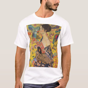 Gustav Klimt - Lady With Fan T-Shirt