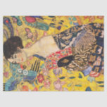 Gustav Klimt - Lady with Fan Tissue Paper<br><div class="desc">Lady with Fan - Gustav Klimt,  Oil on Canvas,  1917-1918</div>