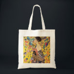 Gustav Klimt Lady With Fan Tote Bag<br><div class="desc">Gustav Klimt Lady With Fan</div>
