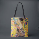 Gustav Klimt Lady With Fan Tote Bag<br><div class="desc">Gustav Klimt Lady With Fan</div>