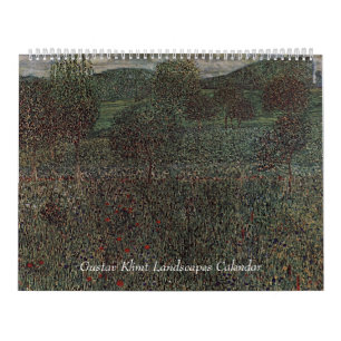 Gustav Klimt Landscapes Calendar