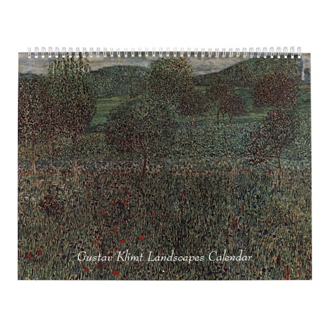 Gustav Klimt Landscapes Calendar (Cover)