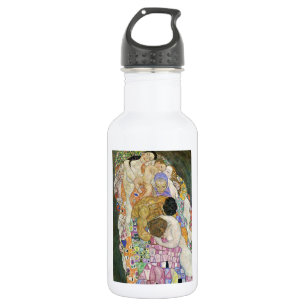 Gustav Klimt Life and Death 532 Ml Water Bottle