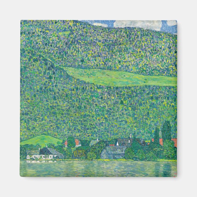 Gustav Klimt - Litzlberg am Attersee Magnet (Front)