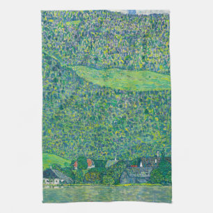 Gustav Klimt - Litzlberg am Attersee Tea Towel