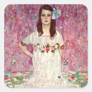 Gustav Klimt Mada Primavesi Square Sticker