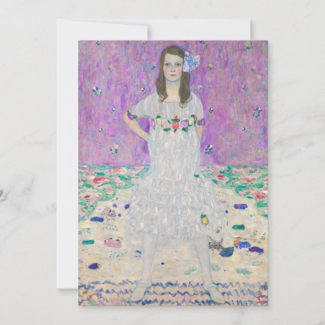 Gustav Klimt - Mada Primavesi Thank You Card (Front)