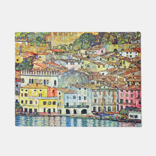 Gustav Klimt Malcena At The Gardasee Doormat