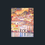 Gustav Klimt . Malcesine am Gardasee painting   Canvas Print<br><div class="desc">Gustav Klimt . Malcesine am Gardasee painting Canvas Print</div>