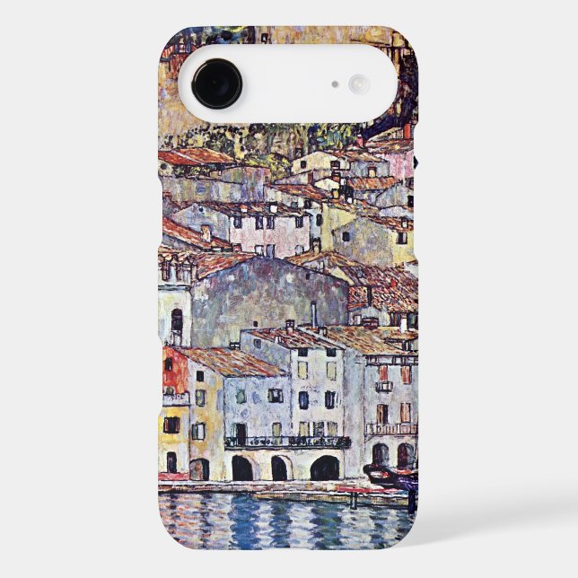 Gustav Klimt - Malcesine at Lake Garda Italy Case-Mate iPhone Case (Back)