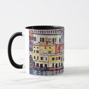 Gustav Klimt - Malcesine at Lake Garda Italy Mug
