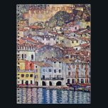 Gustav Klimt - Malcesine at Lake Garda Italy Notebook<br><div class="desc">Malcesine is a commune (municipality) in the Province of Verona in Italy, located about 120 km northwest of Venice. Painted by Gustave Klimt in 1913, the original was destroyed during World War II. Unlike similar stores, Art Lover's Cafe features classic, high resolution works of art that have been carefully restored,...</div>