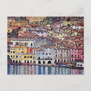 Gustav Klimt - Malcesine at Lake Garda Italy Postcard