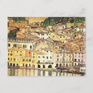 Gustav Klimt - Malcesine on Lake Garda Postcard