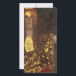 Gustav Klimt - Minerva Or Pallas Athena Holiday Card<br><div class="desc">Gustav Klimt - Minerva Or Pallas Athena</div>