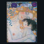 Gustav Klimt - Mother and Child Notebook<br><div class="desc">Mother and Child (detail of Three Ages of Woman) - Gustav Klimt,  Oil on Canvas,  1905</div>