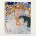 Gustav Klimt - Mother and Child Planner<br><div class="desc">Mother and Child (detail of Three Ages of Woman) - Gustav Klimt,  Oil on Canvas,  1905</div>