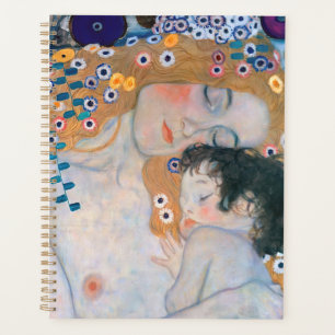 Gustav Klimt - Mother and Child Planner