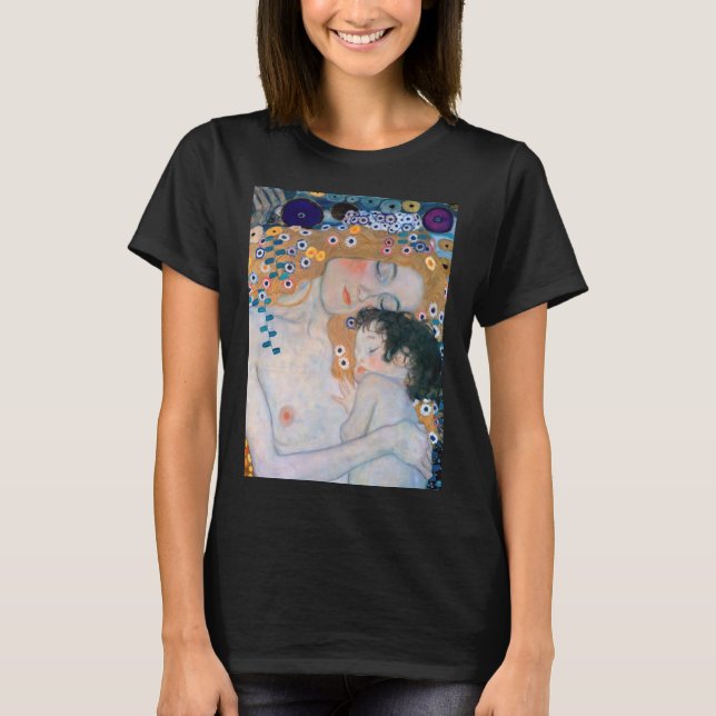 Gustav Klimt - Mother and Child T-Shirt (Front)