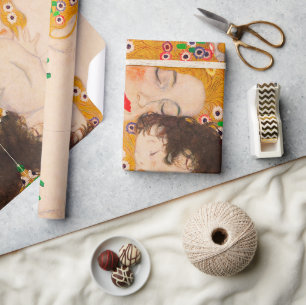 Gustav Klimt - Mother and Child Wrapping Paper