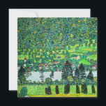 Gustav Klimt - Mountain Slope at Unterach Invitation<br><div class="desc">Mountain Slope at Unterach / Slope in a Forest on Attersee Lake - Gustav Klimt,  Oil on Canvas,  1916</div>