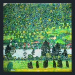 Gustav Klimt - Mountain Slope at Unterach Photo Print<br><div class="desc">Mountain Slope at Unterach / Slope in a Forest on Attersee Lake - Gustav Klimt,  Oil on Canvas,  1916</div>