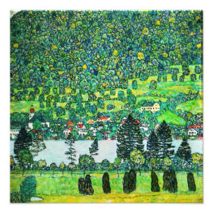 Gustav Klimt - Mountain Slope at Unterach Photo Print