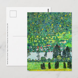Gustav Klimt - Mountain Slope at Unterach Postcard