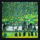 Gustav Klimt - Mountain Slope at Unterach Poster<br><div class="desc">Mountain Slope at Unterach / Slope in a Forest on Attersee Lake - Gustav Klimt,  Oil on Canvas,  1916</div>