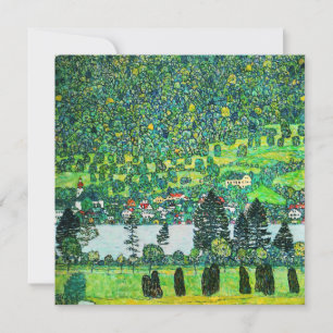 Gustav Klimt - Mountain Slope at Unterach Thank You Card