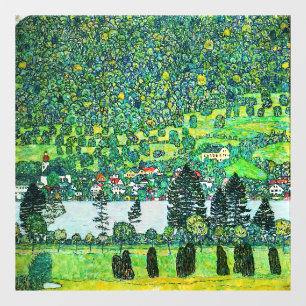 Gustav Klimt - Mountain Slope at Unterach Window Cling