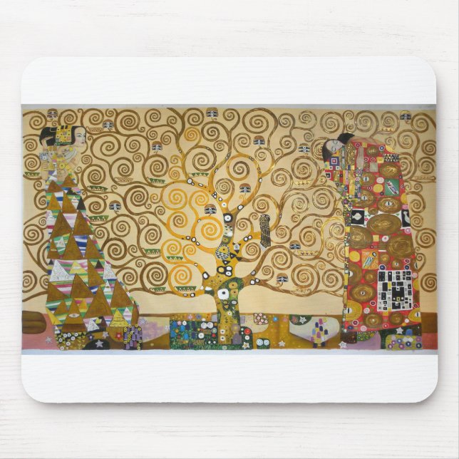 Gustav Klimt Mouse Mat (Front)