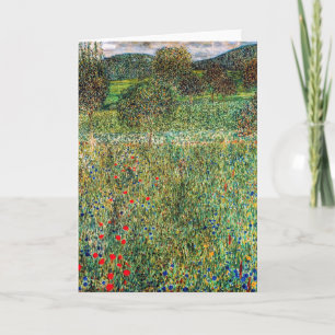 Gustav Klimt - Orchard Card