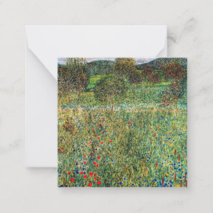 Gustav Klimt - Orchard Card