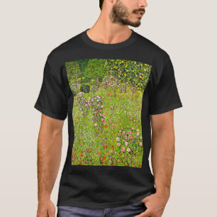 Gustav Klimt Orchard with Roses T-Shirt