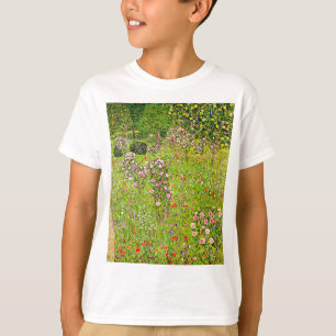 Gustav Klimt Orchard with Roses T-Shirt