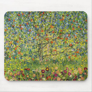 Gustav Klimt painting art nouveau The Apple Tree Mouse Mat