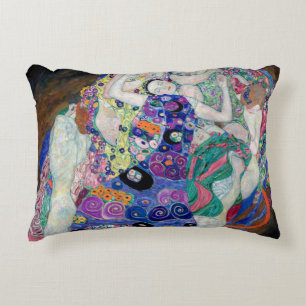 Gustav Klimt Painting The Virgin Decorative Cushion