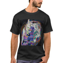 Gustav Klimt Painting The Virgin