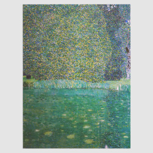 Gustav Klimt - Park of Schloss Kammer am Attersee Tissue Paper