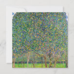 Gustav Klimt - Pear Tree Thank You Card<br><div class="desc">Pear Tree - Gustav Klimt,  Oil on Canvas,  1903</div>