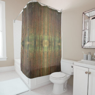 Gustav Klimt Pine Trees Shower Curtain