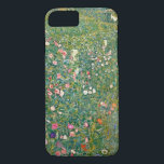 Gustav Klimt Pink Flowers iPhone 8/7 Case<br><div class="desc">Gustav Klimt Pink Flowers</div>