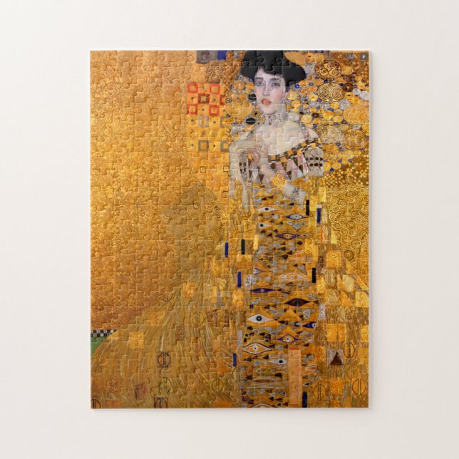 Gustav Klimt Portrait Jigsaw Puzzle (Vertical)