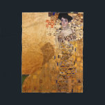 Gustav Klimt portrait of Adel Bloch Bauer 1907 Fleece Blanket<br><div class="desc">Gustav Klimt portrait of Adel Bloch Bauer 1907 painting.  Digitally enhanced by PixDezines with faux gold texture background.</div>